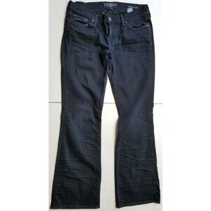 Lucky Brand Knox Sweet' N Low Stretch Dark Blue Denim Boot Jeans Women's 6/28